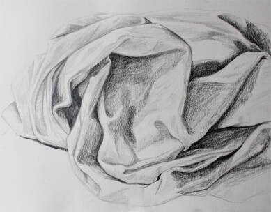 cloth drawing pencil